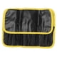 thumbnail image 4 of Bolsa de almacenamiento de placa de hierro resistente para proteger su equipo Organizador de herramientas de pesca negro y amarillo, 4 of 8