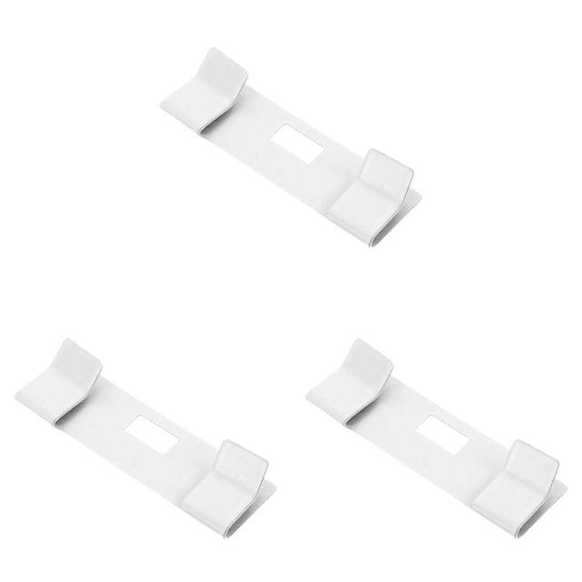 Palette de Réparation pour Stores Verticaux, Onglets Métalliques de Réparation pour Stores Verticaux, Onglets Métalliques de Remplacement pour Lattes de Remplacement de Stores Verticaux, Blanc 3 Pcs