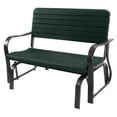 thumbnail image 1 of Costway Outdoor Patio Swing Porch Rocker Glider Bench Loveseat Garden Seat Steel, 1 of 10