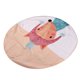 thumbnail image 1 of Alfombrilla Para Silla De Comedor Para Bebé, Con Dibujos Animados, Resistente A Las Manchas, Para Bebé, Material De Poliéster, Seguro E Inodoro Para Silla Alta ANGGREK High Chair Floor Mat, 1 of 8