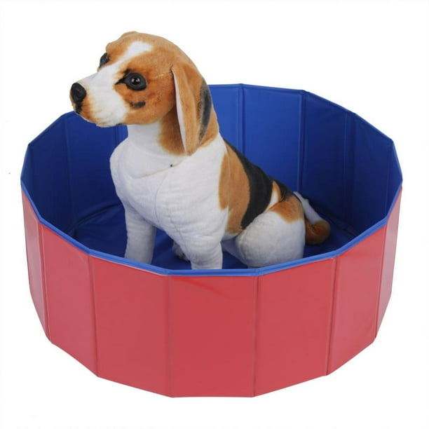 OTVIAP Foldable Pet Dogs Cats Bathing Tub Portable Swimming Pool Home