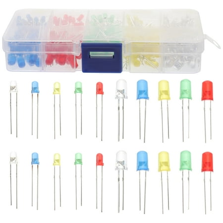 

LED Diode Small Leds Solid Materials High Brightness Diodes Bulb Lamp Light for Science Project Alloy