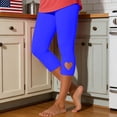 thumbnail image 4 of Casual Yoga Pants Women High Waist Hollow Out Comfy Stretchy Leggings Compression Plus Size High Waisted Gym Workout Yoga Pants, 4 of 7