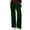 Green, variant on LRen Women's Velvet Pants High Waist Elegant Trousers with Pockets Work Business Ankle Pants ,Blue,XL