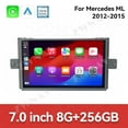 thumbnail image 2 of Android 14 For Mercedes Benz ML Class 2012-2015 Car Radio Wireless Carplay Auto Player 2din Video AHD Multimedia Stereo DVD Player, 2 of 14