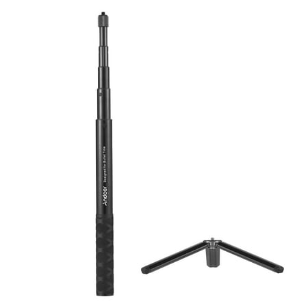 Image of Andoer Selfie Stick Invisible Stick ONE X/ONE/EVO Camera 1/4 Inch Screw Inch Screw Adjustable QISUO One X/ One/ Adjustable Compatible ONE Adjustable One X/
