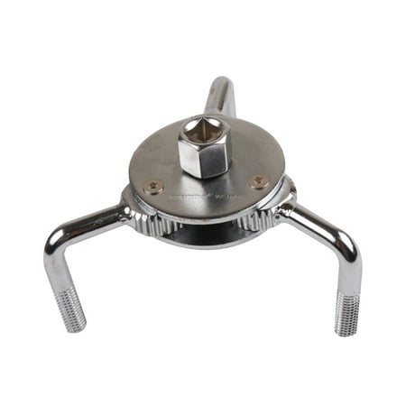 YIEMEEN Oil Filter Wrench Removal Tool Universal and Adjustable Three Jaw Tools for Car