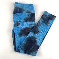 thumbnail image 5 of Gibobby Pantalones deportivos Pantalones de corbata teñidos, pantalones elásticos de cintura alta para Yoga para mujer, ejercicio de , pantalones ajustados de Yoga(Azul， L), 5 of 5