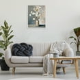 thumbnail image 3 of Stupell Industries Natural Floral Vase Botanical & Floral Painting White Framed Art Print Wall Art, 24 x 30, 3 of 10