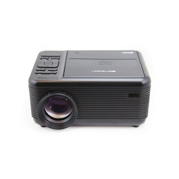 Emerson EVP-2501C 150-inch Home Theater LCD Projector Combo with Built-In DVD Player, Black