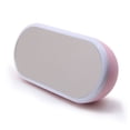thumbnail image 1 of Altavoz Bluetooth BT2280 con espejo LED y luz suave - 10W de potencia, batería de 1500mAh y entrada para tarjeta TF - Ideal como despertador musical o lámpara decorativa - Color rosa, 1 of 6