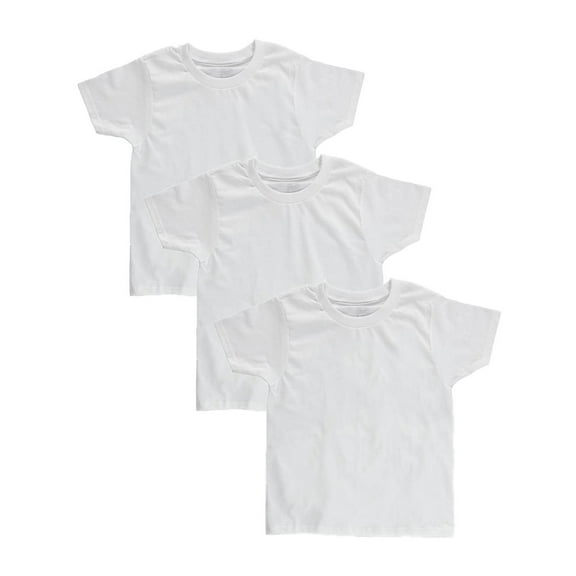 Little Boys' 3-Pack T-Shirts (Sizes 4 - 8)