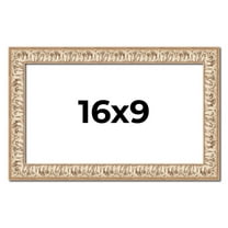 16x9 Frame White Real Wood Picture Frame Width 1.5 inches | Interior Frame Depth 0.5 inches |