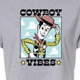 thumbnail image 3 of Toy Story 4 - Cowboy Vibes - Juniors Cropped Cotton Blend T-Shirt, 3 of 5
