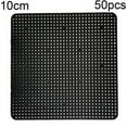 thumbnail image 2 of 50Pcs/100Pcs Hollow Square Flower Pot Mat Bonsai Breathable Mesh Pad Cushion, 2 of 9