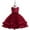 Wine, variant on Aloohaidyvio Cute Dresses for Girls Sleeveless Bow Birthday Princess Dress Summer Dresses for Girls 7-8 Years