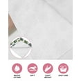 thumbnail image 6 of St Patrick's Day Kitchen Dish Towels for Drying Dishes Set of 2, Spring Four Leaf Shamrock Spring Watercolor Waffle Weave Microfiber Hand Tea Bathroom Towels Quick Dry & Absorbent Towel 12x12, 6 of 7