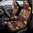 thumbnail image 4 of POLERO Southwestern Geometric, Protective Elastic Car Seat Cushion Waterproof Car Seat Covers for Front Seats for Automobile, 4 of 12