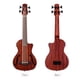 thumbnail image 2 of Ukulele Bajo Eléctrico Muslady de 30 Pulgadas con Diseño de Agujeros en F y Ecualizador Integrado, Color Rojo, Ideal para Presentaciones en Vivo., 2 of 6