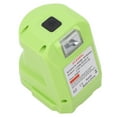 thumbnail image 4 of Convertidor de batería de litio de 18 V con foco, adaptador de batería para herramientas eléctricas con salida USB dual de 5 V y 2 A, 4 of 14