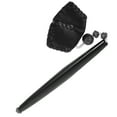 thumbnail image 1 of OULII Chic Black Plastic Cue Chalk Holder with Hanging Pen Design Durable Pool Table Accessory for Snooker, 1 of 8