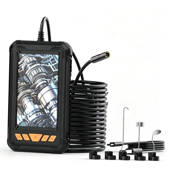 davian Camera with Light Inspection Borescope Camera Video Automotive Tools for Electrical Installations Men DIY Projects 10m