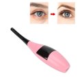 thumbnail image 2 of Heated Eyelash Curler Temperature Display 4 Gear USB Rechargeable Electric Eyelash Curler Pink, 2 of 5