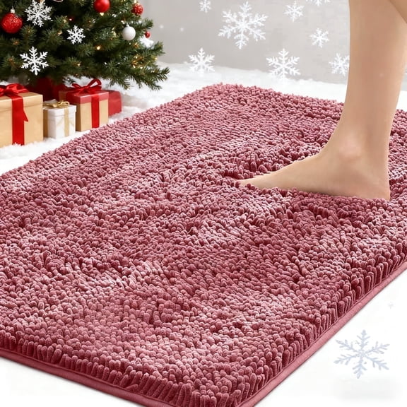 Muddy Rug, Seen on TV – Super Absorbent Microfiber Dog Door Mat for Mucky Paws, Non-Slip Washable Pet Rug, Quick Dry Chenille Entryway Carpet, Machine Washable Indoor Mat