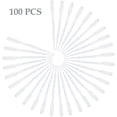 thumbnail image 3 of Riwesomey 100 unids/set transparente 3ml pipetas desechables de plástico seguro del cuentagotas del ojo de transferencia pipetas graduadas, 3 of 6