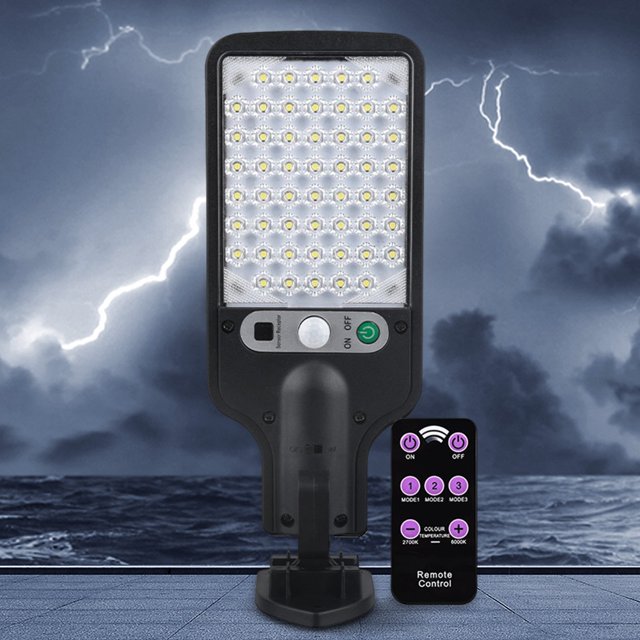 Luces solares de garaje LED 2.5W / 5V con control remoto para patio (K) Wdftyju Para estrenar