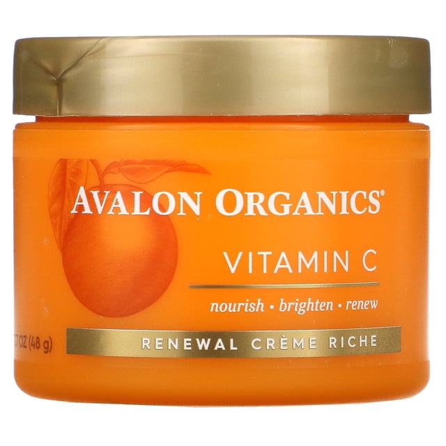 Avalon Organics - Face Creme Vit/c Rnew Rch - 1 Each-1.7 OZ