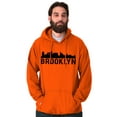 thumbnail image 5 of Brooklyn NYC Skyline New York City NY Hoodie Sweatshirt Women Men Brisco Brands M, 5 of 6