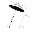 thumbnail image 4 of WASHWEPE Parasol de Protection UV pour Chaise de Plage, Pare-Soleil en Tissu Multiple, 1 Ensemble, 4 of 8