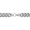 thumbnail image 3 of Men's 22" Cuban Chain Necklace in Stainless Steel - 8mm, 3 of 4