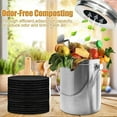 thumbnail image 2 of 16 Pieces Compost Bin Bucket Filter Round Portable Water Dust Filters Replacement Single Use Replacement Home Garbage Can Water Dust Filters Accessories, 2 of 8