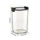 thumbnail image 3 of Tarro de almacenamiento de granos transparente de cocina, tarro sellado, apilable, tarro de grano con doble sellado, 3 of 3
