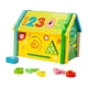 thumbnail image 4 of Caja clasificadora de formas, cubo de actividades, madera, interactivo, aprendizaje temprano, para niños y niñas Sin mazo, 4 of 9