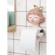 thumbnail image 4 of Dispensador de papel higiénico para niña, para baño, con soporte para rollos de pared. Los 20x16.5x12.5cm, 4 of 9
