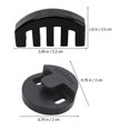 thumbnail image 3 of 4pcs Violin Mute Rubber Violin Mute Silencer Violin Instruments Practice Accessories, 3 of 4