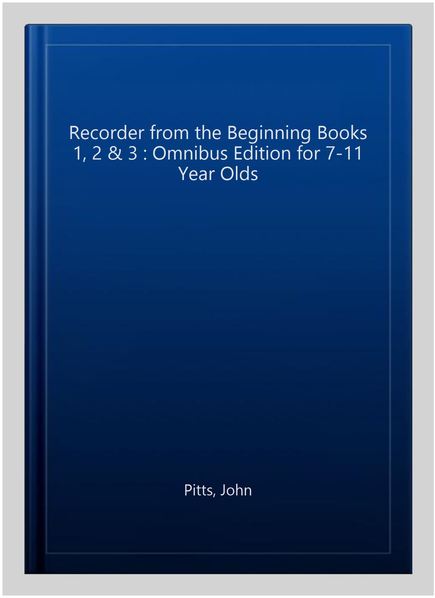 Recorder From The Beginning Books 1, 2 & 3