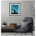 thumbnail image 3 of Amanti Art Watching Felis 2 Wood Framed Wall Art Print, 3 of 7