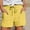 A4 Yellow, variant on Shorts for Women Summer Pants Y2K Lounge Pajama Bottoms Clothes Gauze Pants Casual Loose Outfits 2026 High Waisted Wide Leg Beach Short with Pockets Cute Drawstring Linen Pants L
