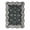 Charcoal Black, variant on Moynesa 5'x7' Washable Area Rugs for Living Room, Soft Dark Vintage Medallion Distressed Carpet, Low Pile Stain Resistant Classic Traditional Accent Rug for Bedroom Dining Room Office, Black