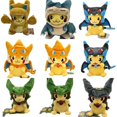 thumbnail image 2 of Pokemon Kawaii Pikachu vestido cruzado Charizard Magikarp Gyarados Snorlax Cosplay lindos animales mascota suave Animal decoración juguetes niños regalo, 2 of 3