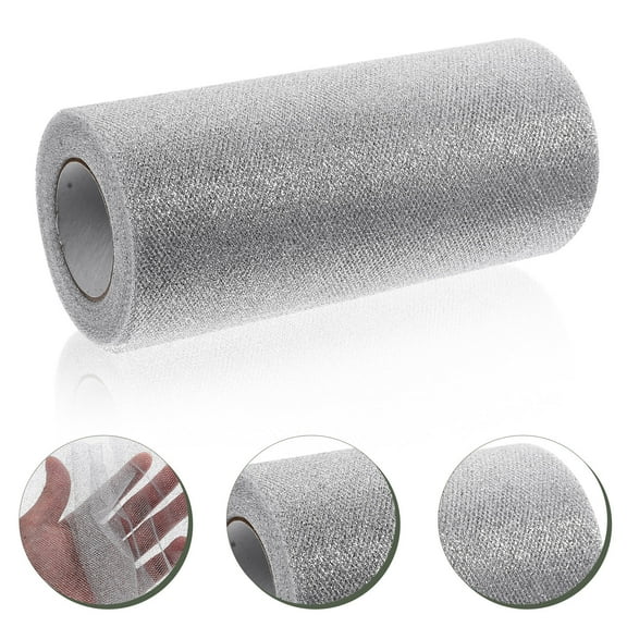 MERRYHAPY Polyester Tulle Fabric For Diy Crafting And Decorative Items 25 Yards Long 1 Roll