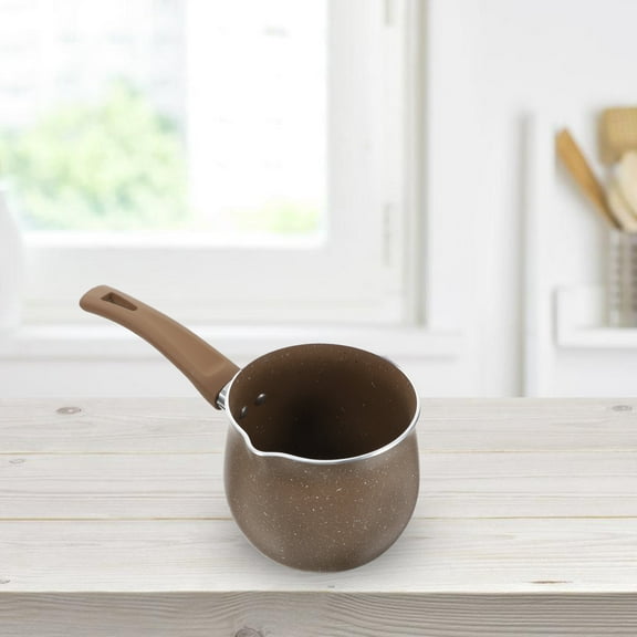 OUNONA small sauce pot Mini Saucepan Stainless Steel 1Pack