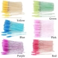 thumbnail image 5 of Eyelash Extension Disposable Crystal Eyebrow Brush Mascara Wands Applicator Lash Cosmetic Brushes Beauty Makeup Tool A-Purple-50pcs, 5 of 6