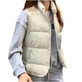 thumbnail image 2 of AOOCHASLIY Women Coat Fashion Women Warm Jacket Winter Casual Sleeveless Versatile Top, 2 of 5