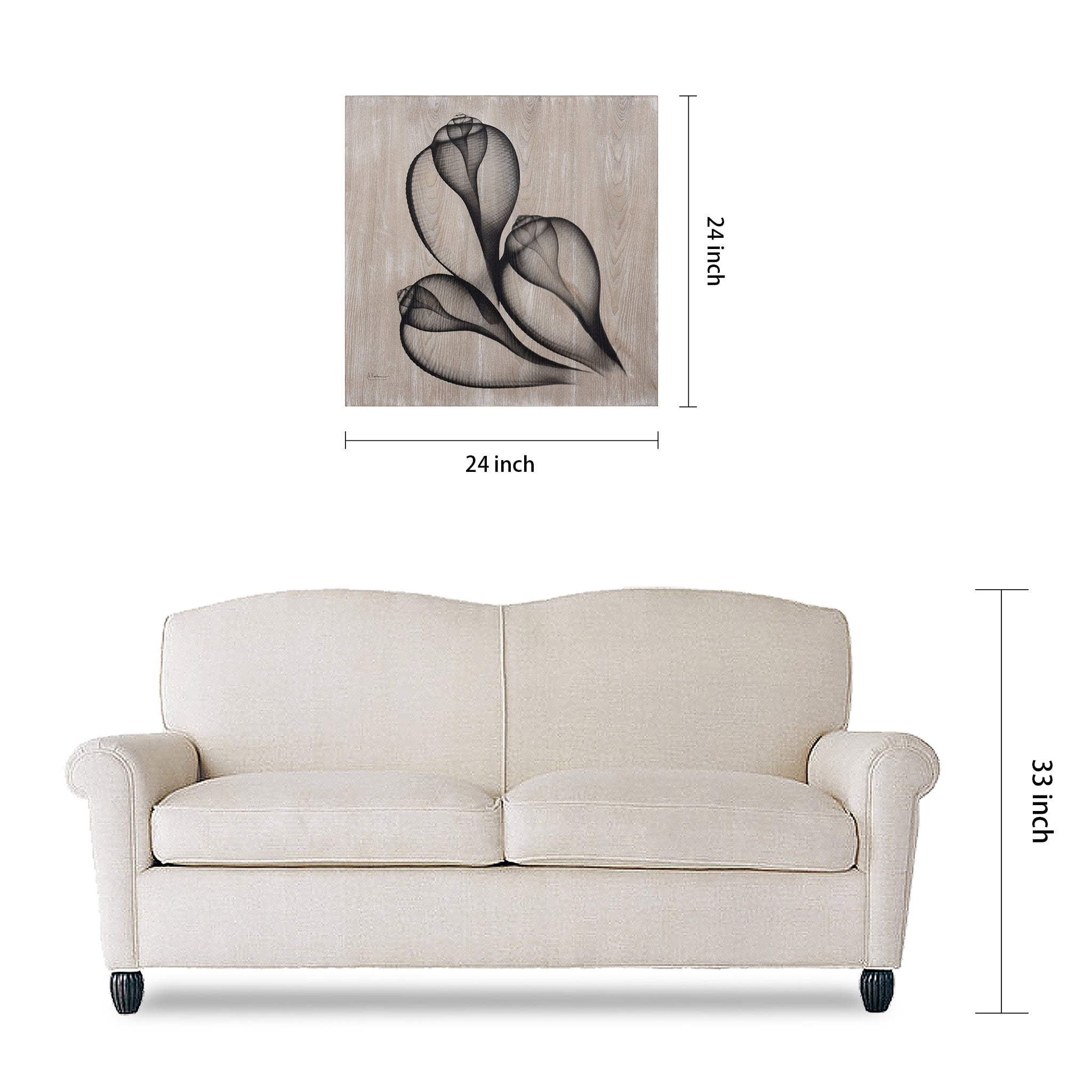Empire Art Coastal Serenity I & II Abstract Photography, Set of 2, by Albert Koetsier