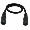 thumbnail image 1 of 5.5mmx 2.1mm Female To Female Round Dc Power Cord Extension Cable 12v 20cm, 1 of 5
